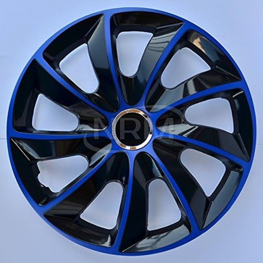 Radzierblende STIG EXTRA schwarz/blau 16 Zoll 4er Set