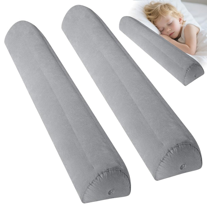 Aufblasbarer Rausfallschutz Bett Reise, Bettgitter Bettkantenschutz für Kinderbett, mit Handpumpe, S