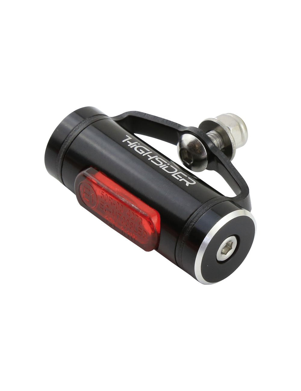 HIGHSIDER Conero Typ 1 Motorrad LED Rücklicht, E-geprüft (Rot), Rot
