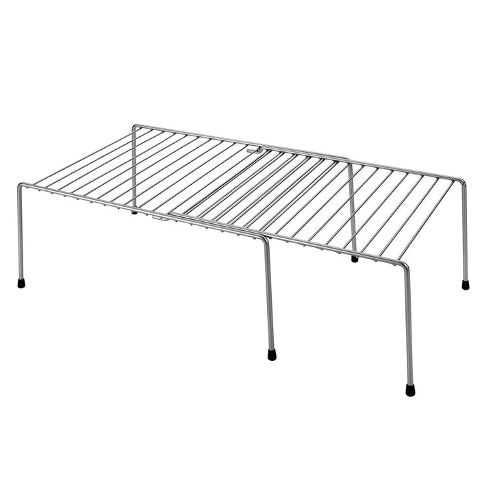 Metaltex Adapto Schrankeinsatz, Polytherm, Silber, 24 x 15 x 33-57 cm