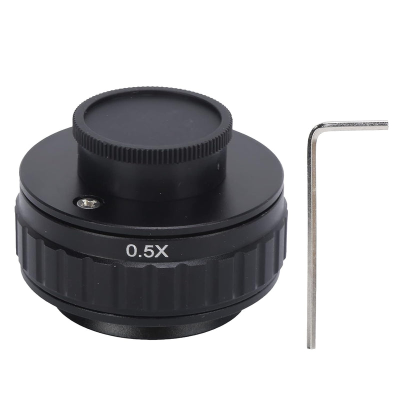 Mikroskopadapter 0,5X Adapterobjektiv 38 mm C-Mount-Adapter Trinokularer Stereo-Mikroskoptubus für d