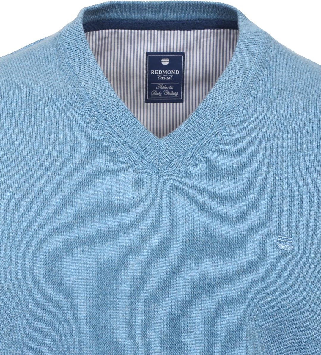 Redmond Pullover Uni M Blau (123), M Blau (123)