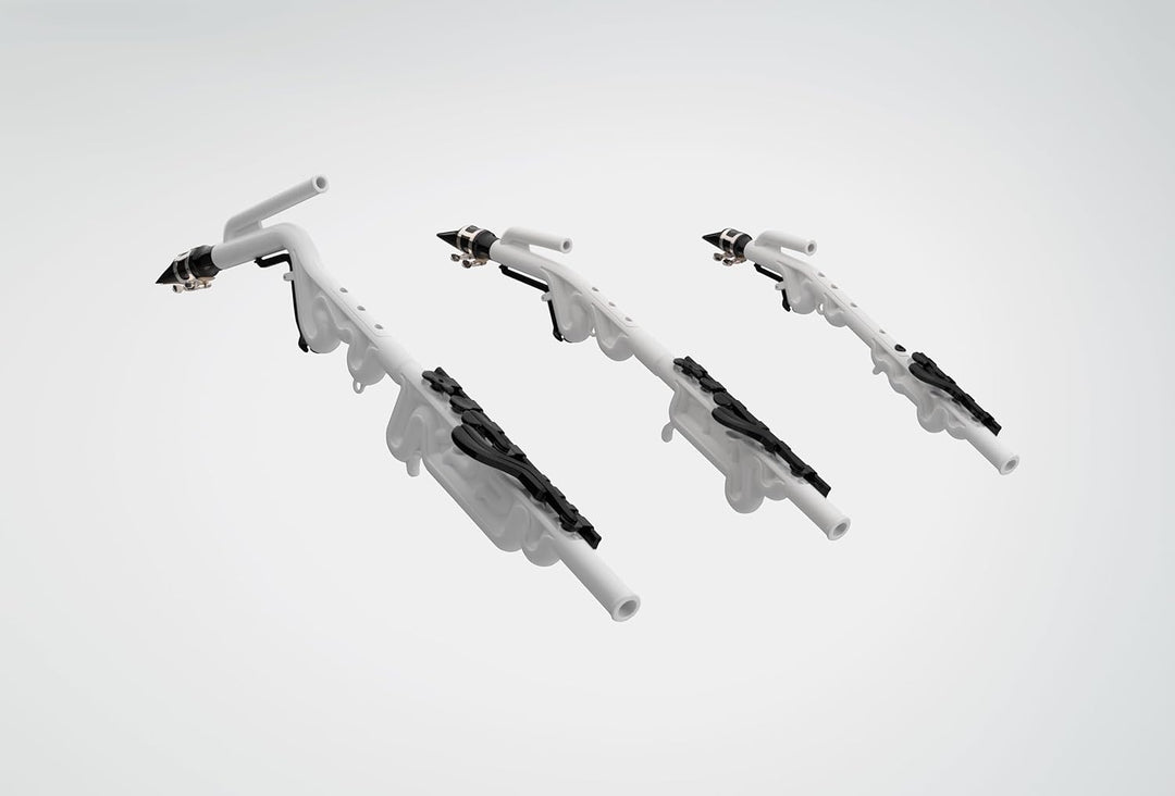YVS-120 Alto Venova – Blockflöte mit Saxophonklang – Mit Transporttasche, Rohrblatt, Mundstück und B