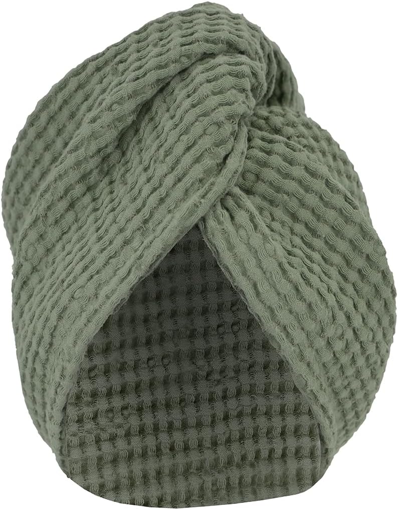 beties - PUR.NATURE - Sauna Haarturban - One Size; PREMIUM-Halbleinen Qualität (europäischer Flachs)