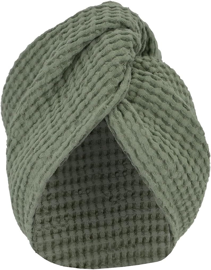 beties - PUR.NATURE - Sauna Haarturban - One Size; PREMIUM-Halbleinen Qualität (europäischer Flachs)