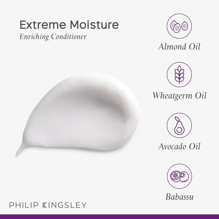 Philip Kingsley | Feuchtigkeit Extrem bereichernder Conditioner | Für lockiges, trockenes, strapazie