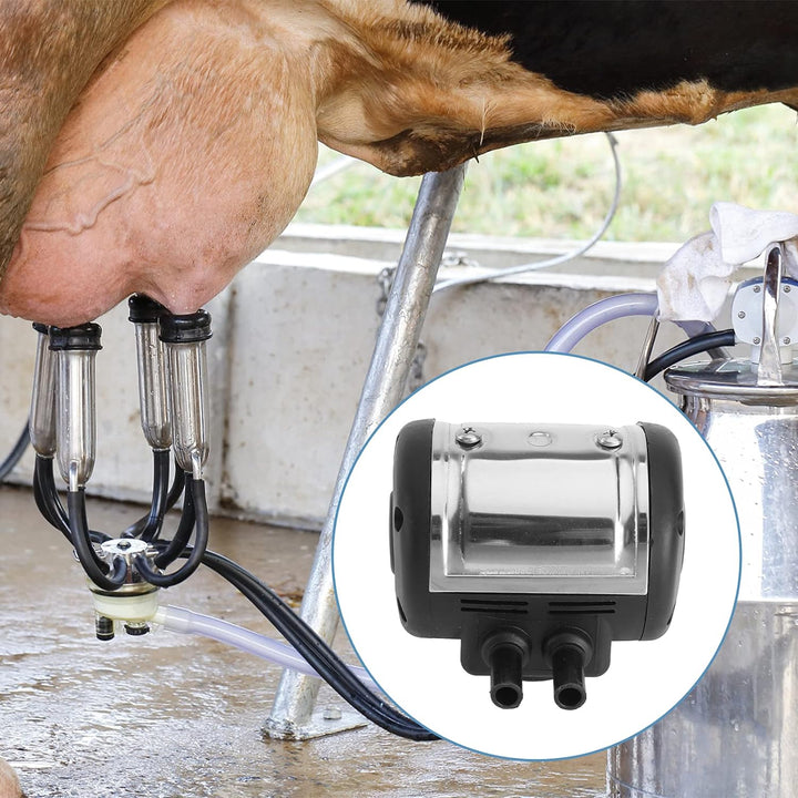 UKCOCO Pulsator für Kuh Milker Melkmaschine Edelstahl Milch Milker 50 bis 180 ppm einstellbare Gesch