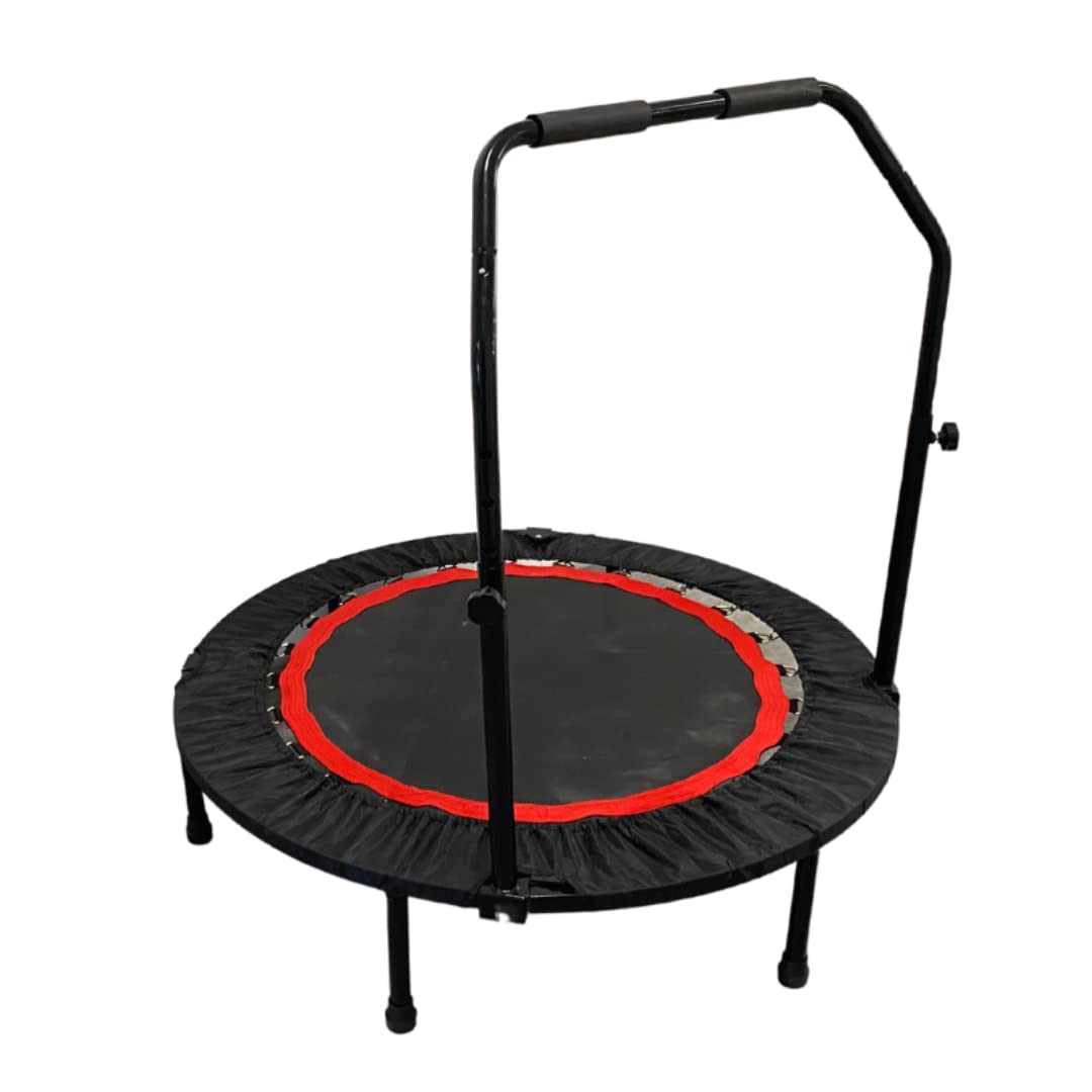 Trampolin Fitness mit und ohne Railing in 100 oder 120 cm - Fitness für zuhause, effektives Training