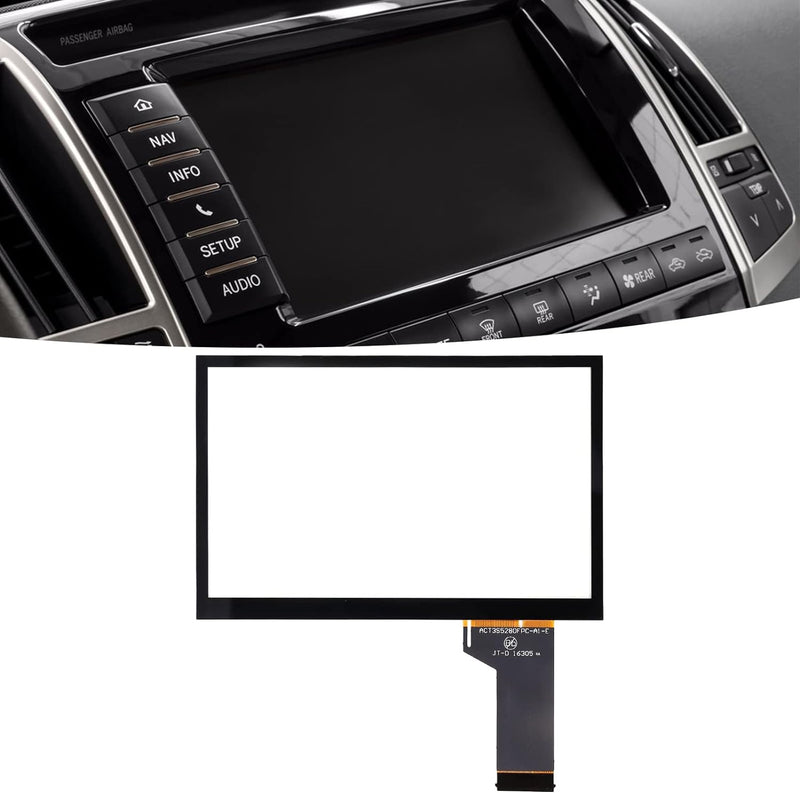 Ymiko Auto-Touch-Display-Glas, Auto-LCD-Touchscreen-Digitalisierer CD-DVD-Touchscreen, Autoradio-Tou