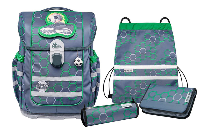 McNeill Schulranzen-Set 4-teilig Ergo Complete Soccer