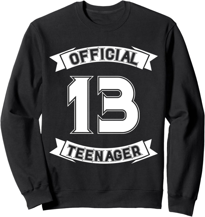 Lustiger 13 Jahre alter Geburtstag Jungen Mädchen 13. Geburtstag Sweatshirt