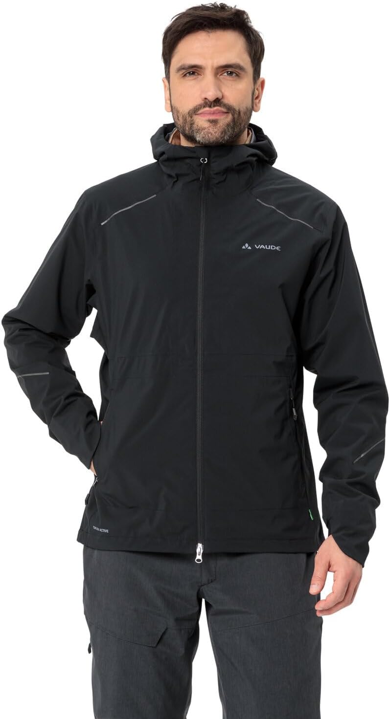 VAUDE Herren Men's Yaras 3in1 Jacket Doppeljacke S black/oat, S black/oat