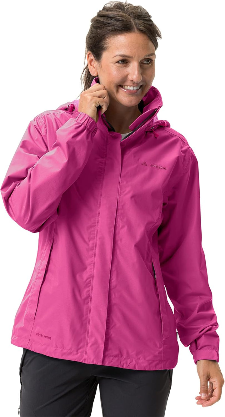 VAUDE Regenjacke Damen leicht - Women's Escape Light Jacket, wasserdichte Outdoor-Jacke, atmungsakti