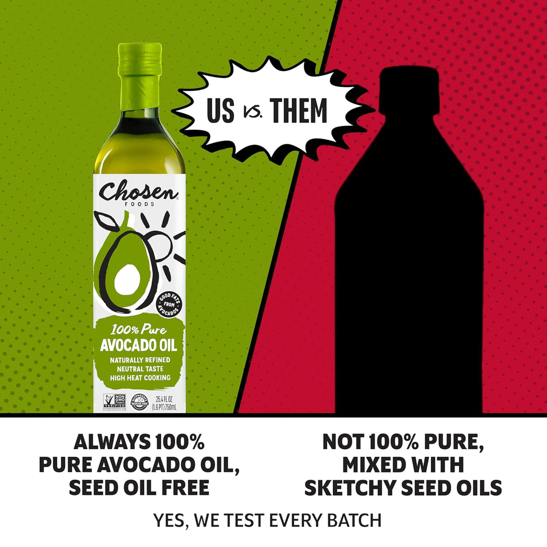 Chosen Foods - 100% Pure Avocado-öl - 16.9 Unze.