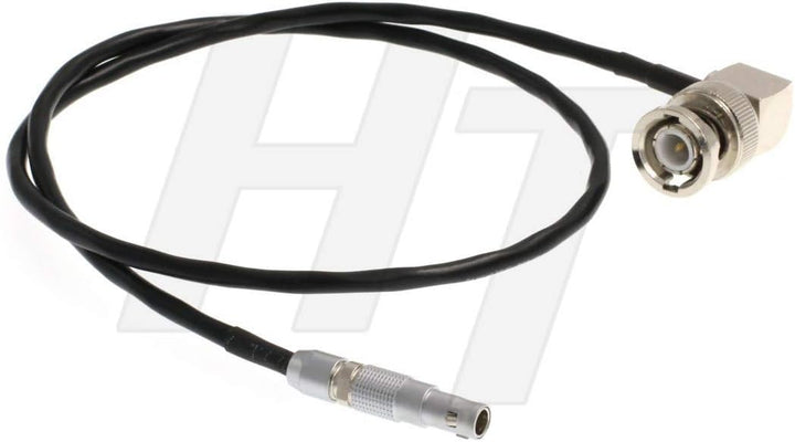 Timecode Synchronisierungskabel BNC auf 00B 4-polig rot Epic Scarlet Kamera DSMC2 Expander (gerade 4