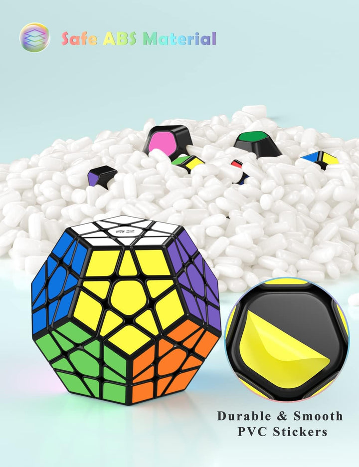 ROXENDA Zauberwürfel Set 2X2 3X3 2X3 Pyramide Dodekaeder Skew Axis Windmill Fisher Ivy Speed Cube Se
