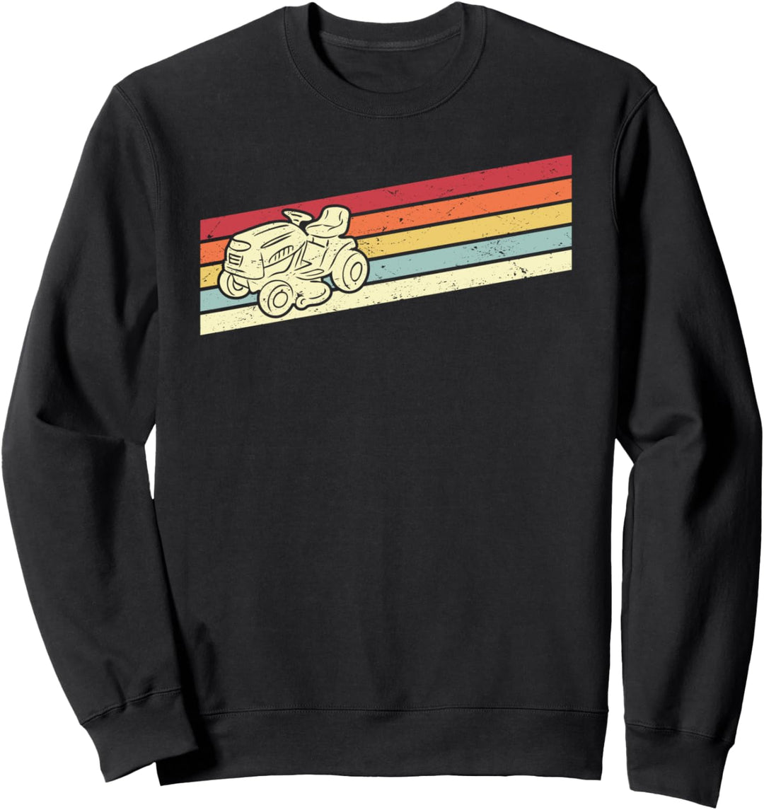Lustige Rasenmäher Rasentraktor Aufsitzmäher Rasen mähen Sweatshirt