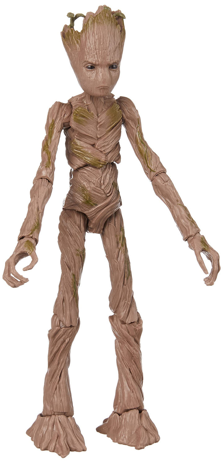 Hasbro Marvel Legends Thor: Love and Thunder 15 cm grosse Groot Action-Figur, 4 Accessoires, 1 Build
