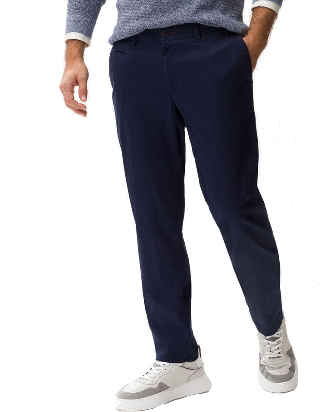 BRAX Herren Style Fabio in Superelastische Chino Hose 31W / 34L Sea, 31W / 34L Sea