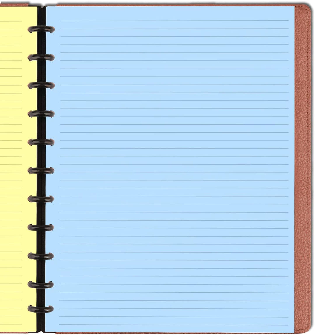 Nachfüllpapier in Briefgrösse, A4, lose Blätter, für TUL Custom Notizsystem, Discbound Notizbuch, Pl