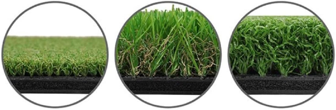LL-Golf ® Golf 3 in 1 Abschlagmatte 60x30 cm/Übungsmatte mit Rough und Fairway Schlagflächen/Range M