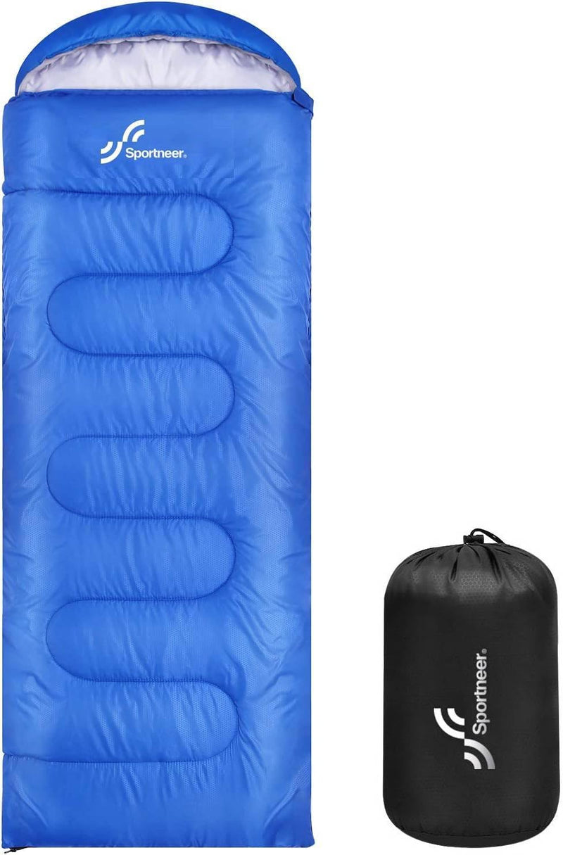 Schlafsack für 3-4 Jahreszeiten: Sportneer Schlafsack Winter Outdoor Sleeping Bag Tragbar Ultraleich