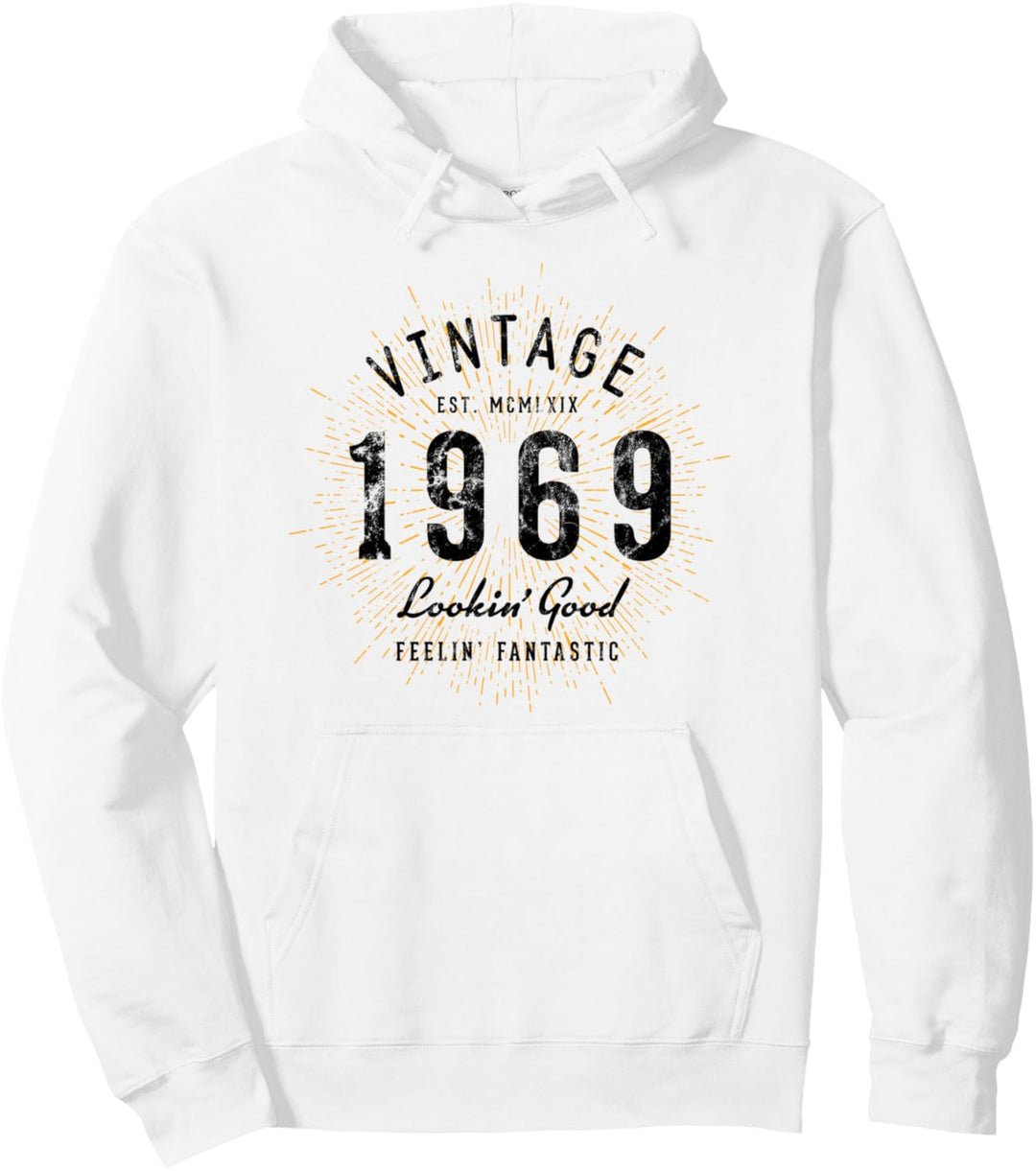 Vintage Geburtstag geboren 1969 Pullover Hoodie