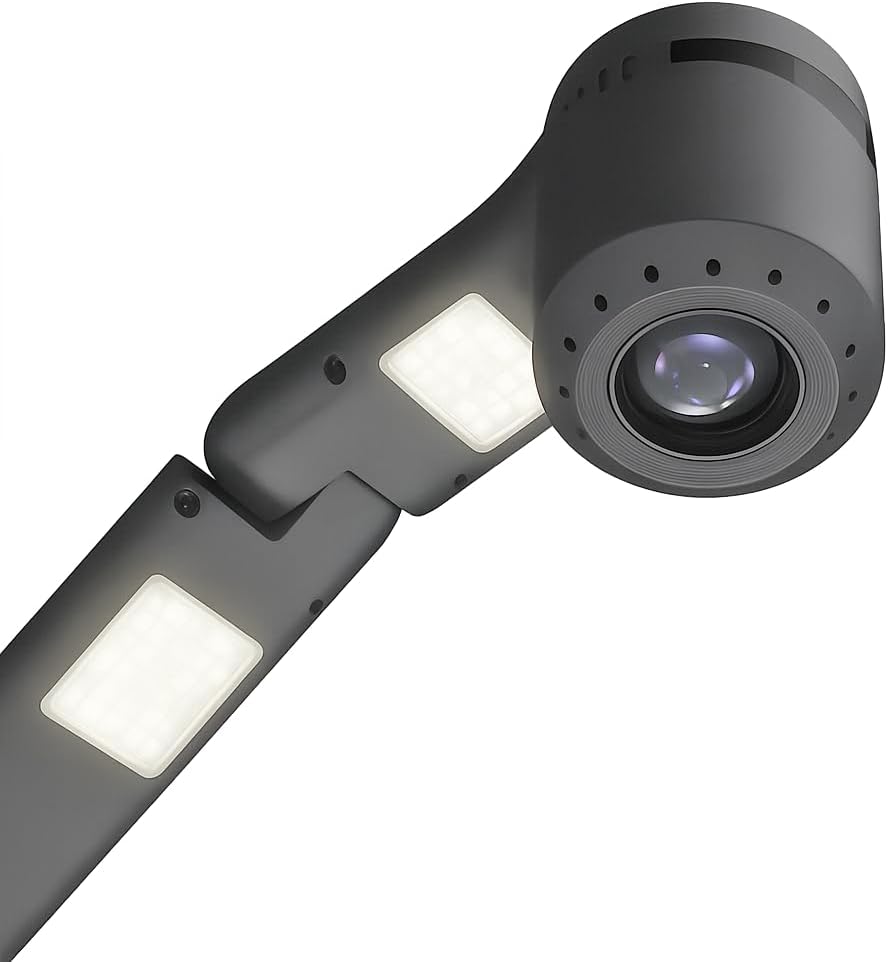 Jourist DC780 Dokumentenkamera | 10x optischer & 10x digitaler Zoom | 8 MP CMOS-Sensor | 4K-UHD-Ausg