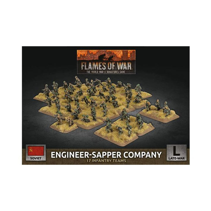 Flames of War FoW Soviet Engineer-Sapper Company SBX67