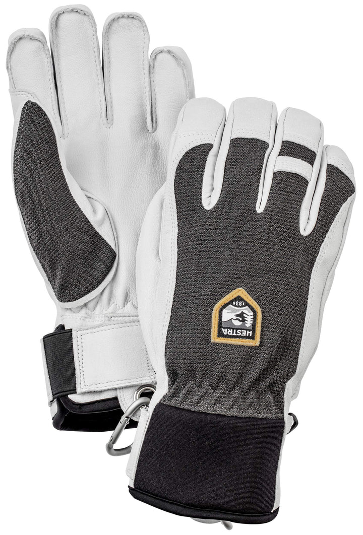 Hestra Ski Army Leather Patrol Winter Cold Weather Gloves Anthrazit 10, Anthrazit 10