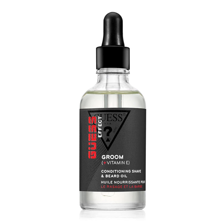 Guess Effect Boost Conditioning Shave and Beard Oil by Guess for Men – 1,7 oz Oil