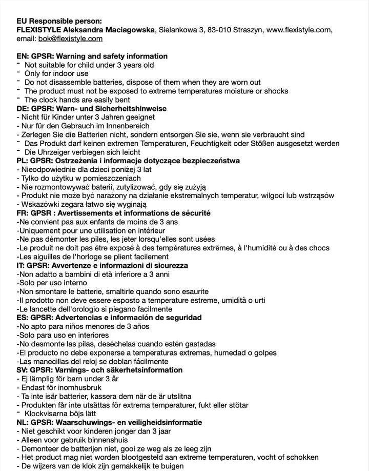 FLEXISTYLE Gross EKO wanduhr quadratisch XXL ohne tickgeräusche LOFT Grande Schwarz Quadrat 80cm! (D