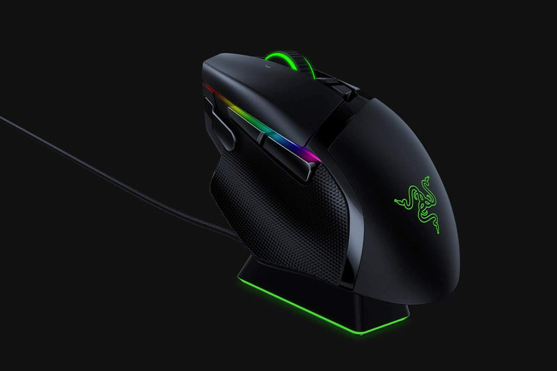 Razer Basilisk Ultimate - Kabellose Gaming-Maus mit 11 programmierbaren Tasten (Optischer 20k Focus+