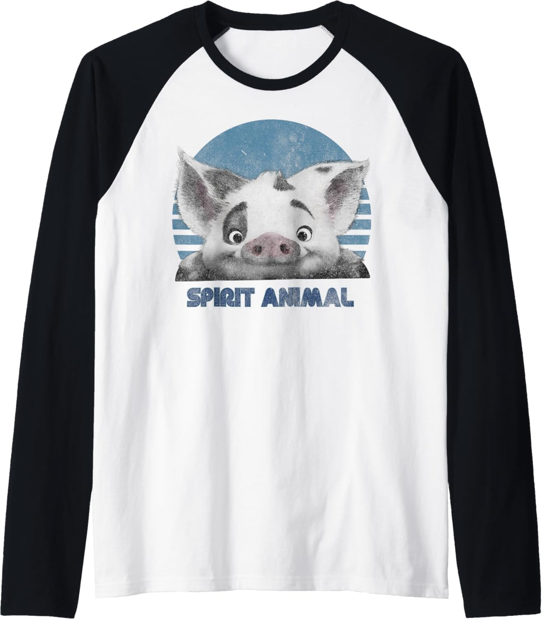 Disney Moana Pua Spirit Animal Portrait Raglan