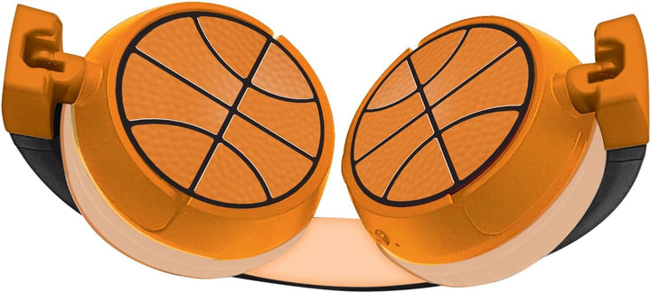 Lexibook - Basketball - 2-in-1 Bluetooth- und kabelgebundene Kopfhörer mit Mikrofon und Steuerungsta