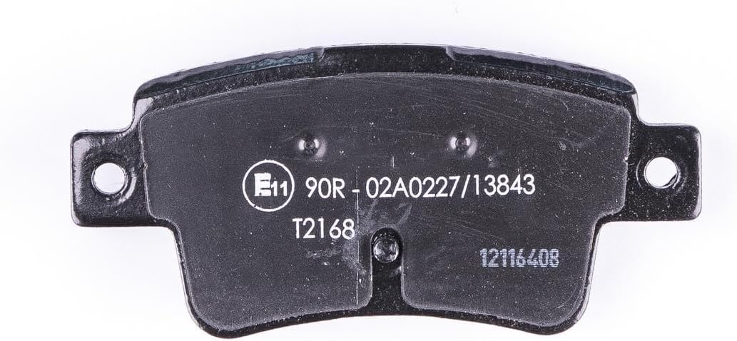 HELLA PAGID 8DB 355 019-801 Bremsbelagsatz - T2168 - Dicke/Stärke: 17.3mm - Bremssystem: Bosch - mit