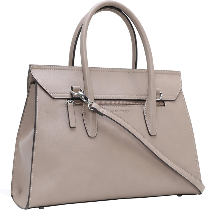 Gerry Weber - simple business handbag mhf Schwarz 35,00x26,00x12,00 cm Farbe:nude / Material:polyest