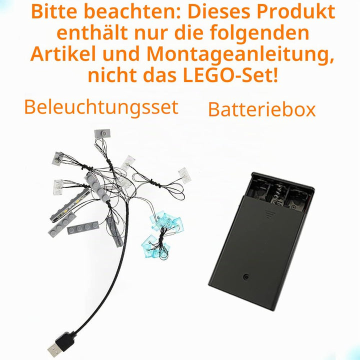 GEAMENT LED-Licht-Set für 2019 Star Wars Millennium Falcon Kompatibel mit Lego 75257 Raumschiff Mode