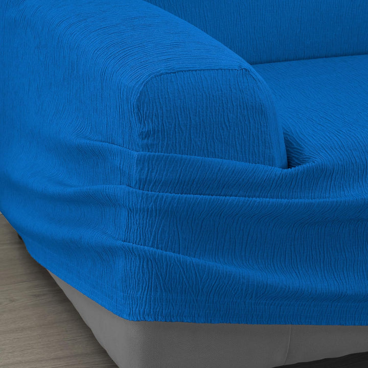 Martina Home Elastischer Sofabezug Modell Emilia 3 Plätze Königsblau (Azul ELÉCTRICO), 3 Plätze Köni