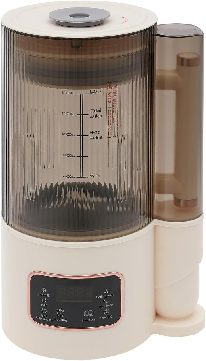 Sojamilch-Maschine, Automatische Sojamilchmaschine, Max. Kapazität 1500ML, Sojamilchbereiter Entsaft