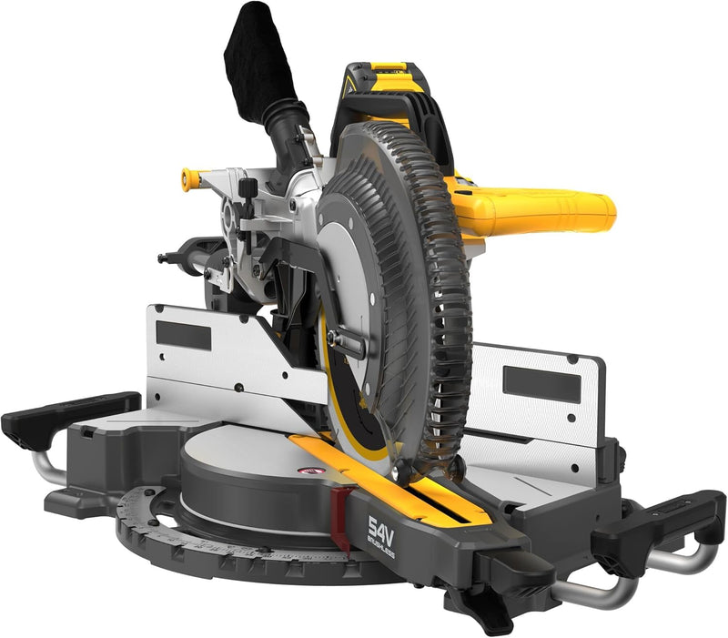 DeWALT Akku-Paneelsäge DCS781X2 Kappsäge, Gehrungssäge mit 305 mm Scheiben-Ø, hohe Schnittkapazität,