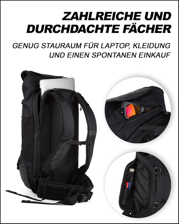 AEVOR Rolltop Rucksack, wasserabweisender Travel Pack und nutzbar als Wanderrucksack und Trekkingruc
