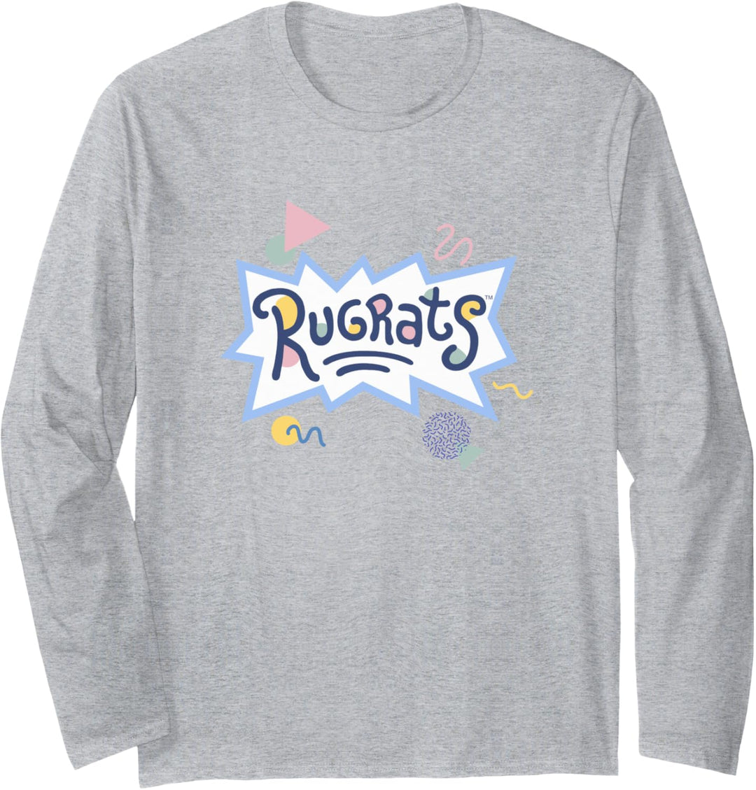 Rugrats Classic Retro Vintage Logo Title Langarmshirt