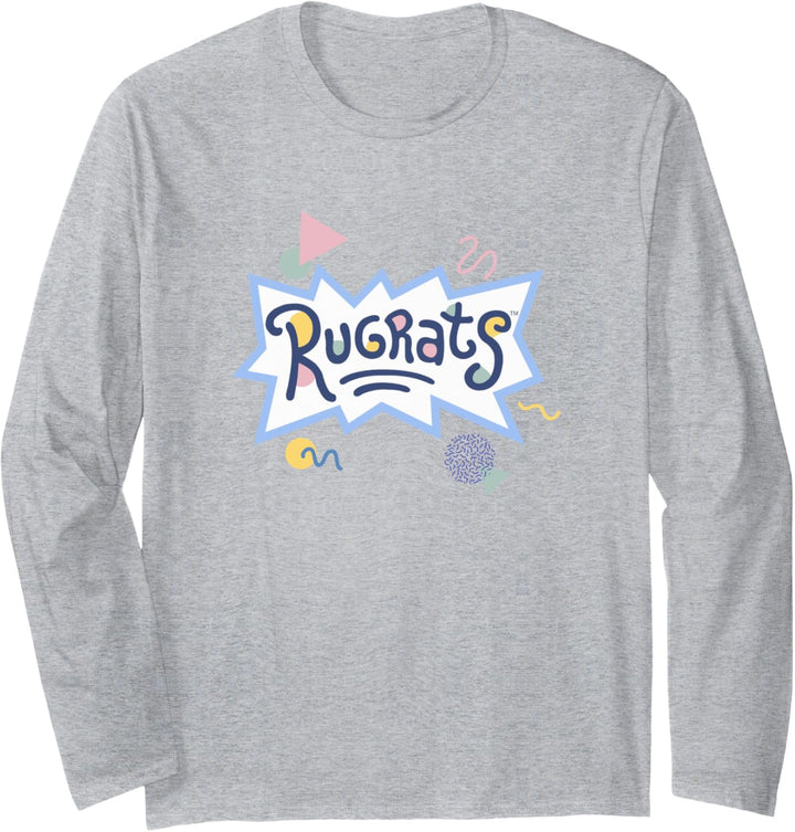 Rugrats Classic Retro Vintage Logo Title Langarmshirt