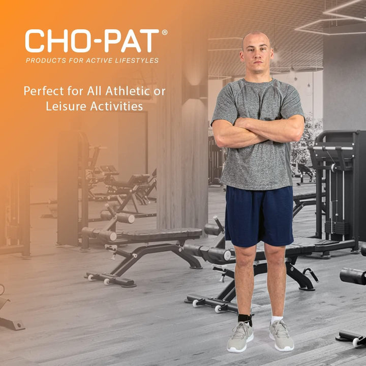 Cho-Pat gross schwarz Achilles Tendon Strap