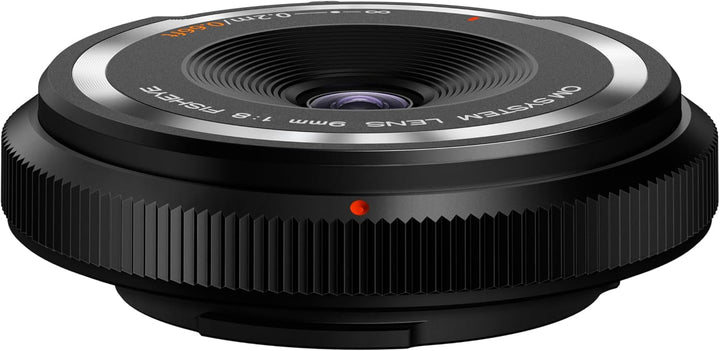 OM SYSTEM Body Cap Objektiv 9mm 1:8.0 Fisheye, geeignet für alle MFT-Kameras Olympus, Panasonic, sch