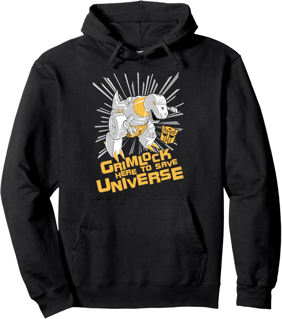 Transformers Grimlock Here To Save Universe Retro Vintage Pullover Hoodie