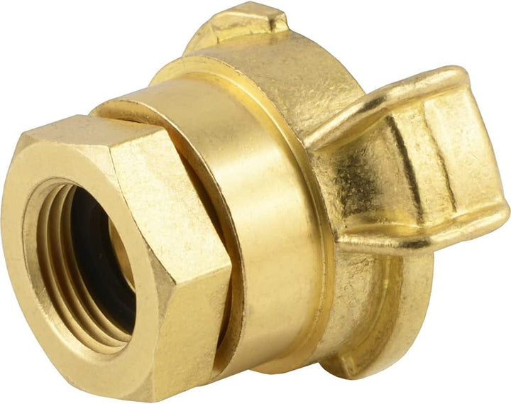 Fittingteile - Gartenschlauch-Schnellkupplungen mit Innengewinde - 360° drehbar - Klauenweite 40 mm
