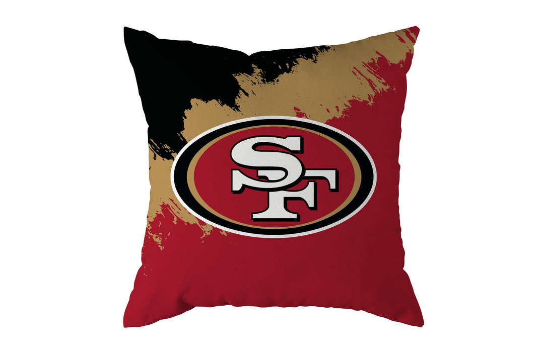 NFL Kissen San Francisco 49ers Football Cushion Brush Pillow Sofakissen 50x50cm