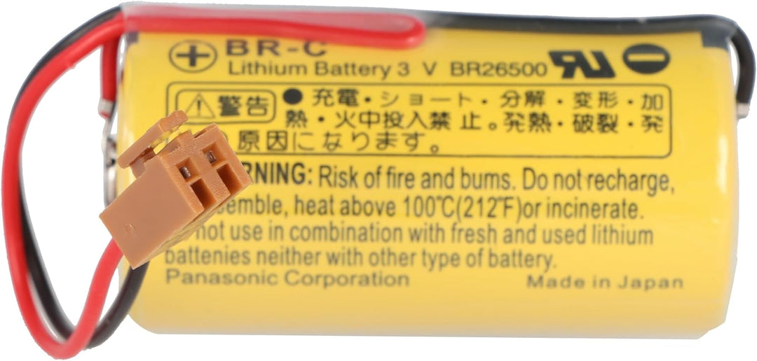 BR-CCF1TH CNC Backup Batterie Lithium mit Kabel und Stecker